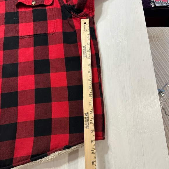 RedHead Buffalo Plaid Sherpa Lined Flannel Jacket XXL Men’s Outdoor Workwear - Picture 6 of 9